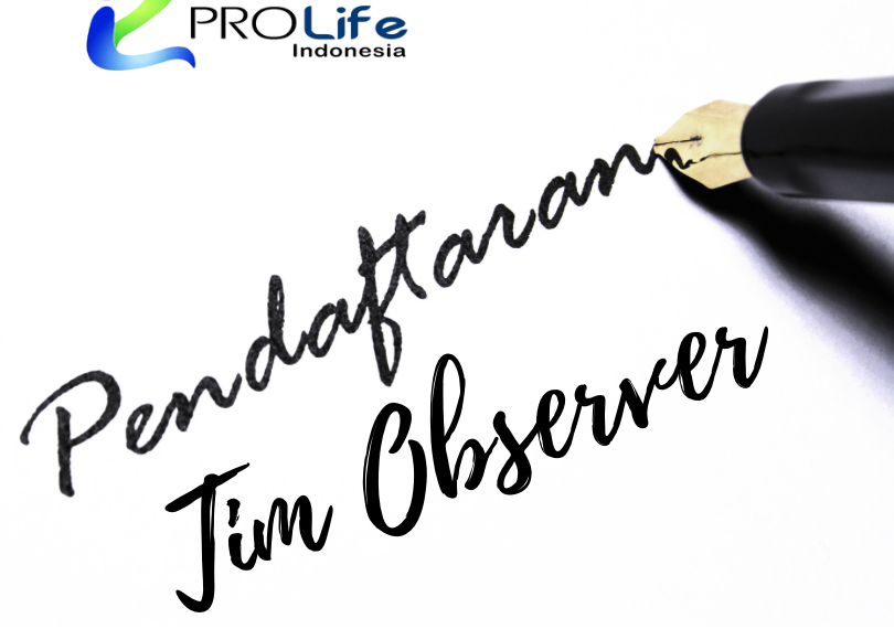 Surat Pendaftaran Tim Observer